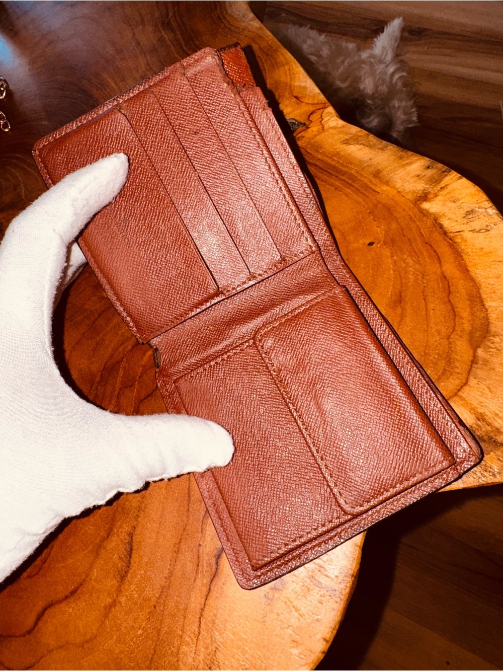 Louis Vuitton monogram bifold wallet men’s damaged - Picture 7 of 16